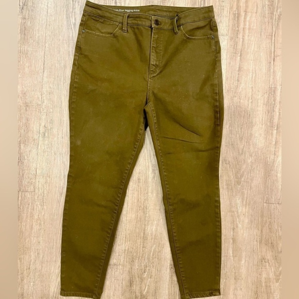 Talbots Flawless High Rise Jegging Ankle 12P